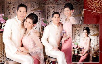 ภาพแต่่่่่งงานสวย สไตล์ไทย ที่สุดแสนโรแมตริกของคุณจั๊กกับคุณน้อยขอเก็บความประทับใจในรูปแบบคลาสิคจากฟ