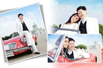 pre wedding รูปถ่ายนอกสถานที่สุดแสนประทับใจของคุณบรรณกับคุณแอน ที่นำรถสปร์ตมารวมถ่ายมูลค่าหลายล้านบา